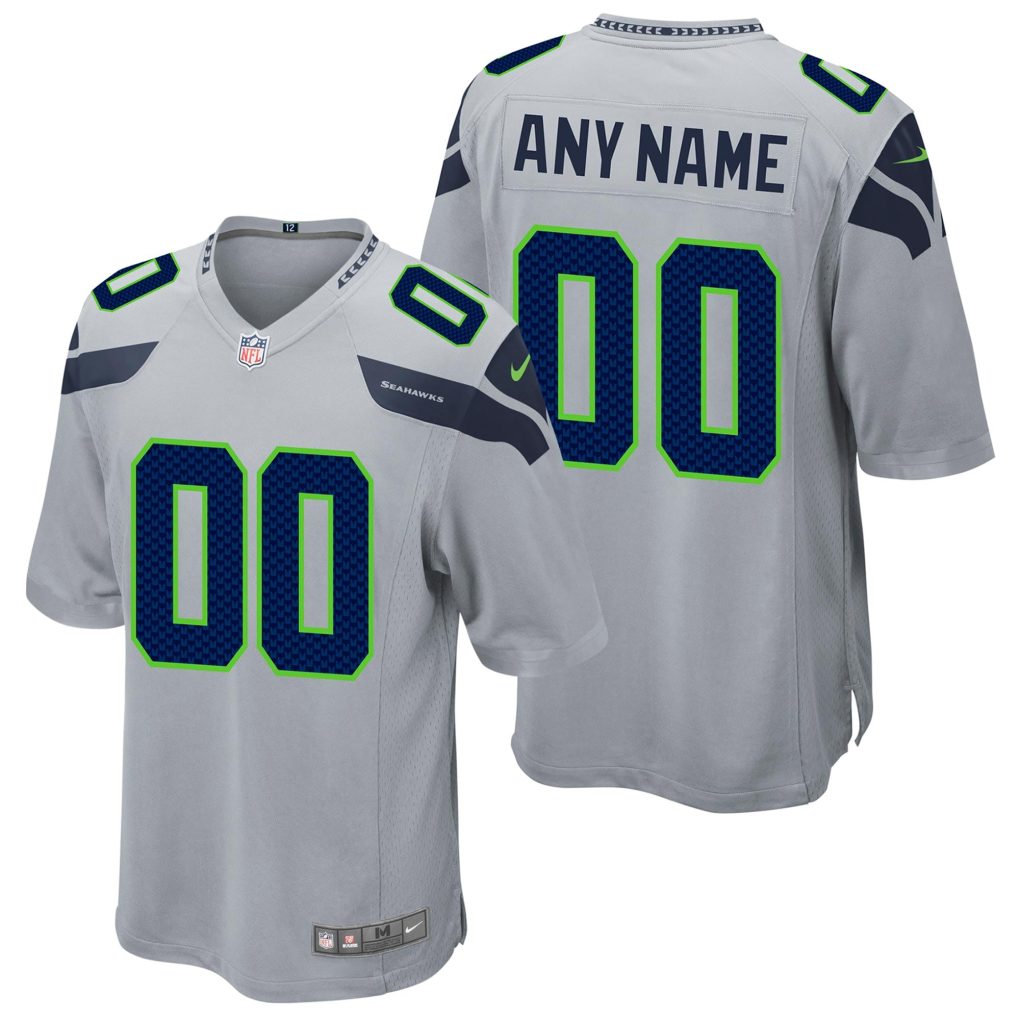 Seattle Seahawks Nike Game Alternate Jersey - Cust Giants jerseys