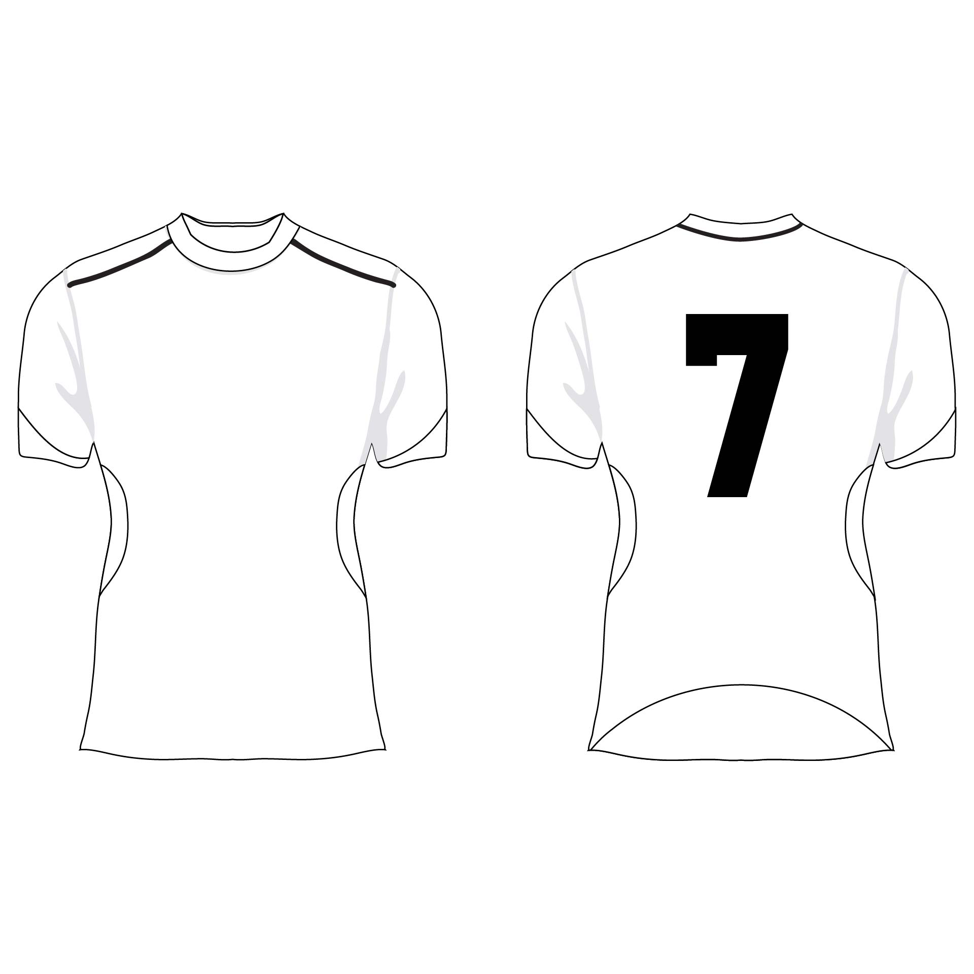 Printable Jersey Just Select From The Templates And Click On The Edit ...