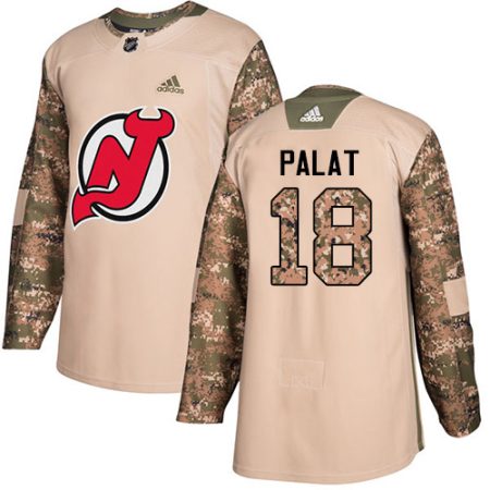 adidas devils #18 ondrej palat camo authentic 2024 veterans day stitched nhl cheap jersey