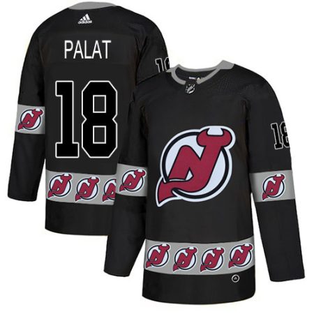 Adidas Devils #18 Ondrej Palat Black Authentic Team Logo Fashion Stitched NHL Jersey