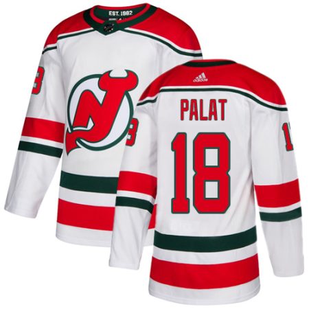 cheap Adidas Devils #18 Ondrej Palat White Alternate Authentic Stitched NHL Jersey