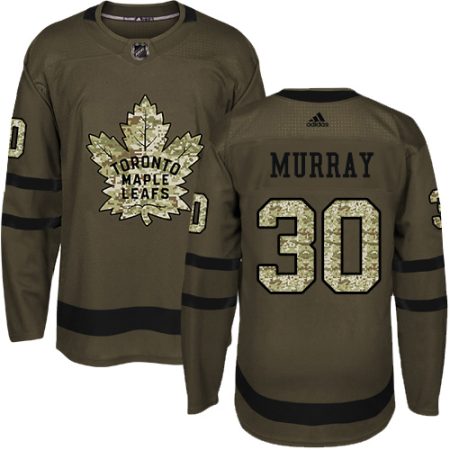 wholesale Adidas Maple Leafs #30 Matt Murray Green Salute to Service Stitched NHL Jersey