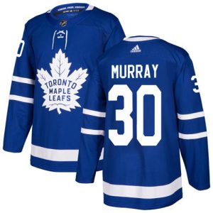 elite Adidas Maple Leafs #30 Matt Murray Blue Home Authentic Stitched NHL Jersey