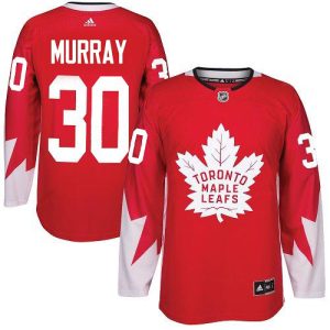 Adidas Maple Leafs #30 Matt Murray Red Team Canada Authentic Stitched NHL Jersey