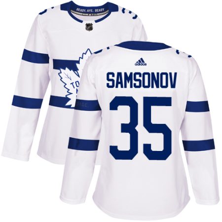 adidas maple leafs #35 ilya samsonov white authentic 2024 stadium series women's stitched nhl cheap jersey