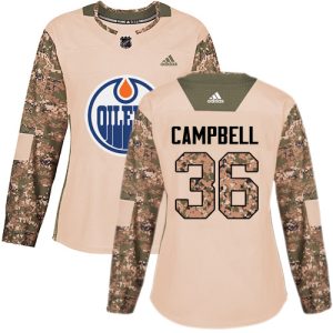 adidas oilers #36 jack campbell camo authentic 2024 veterans day women's stitched nhl elite jersey