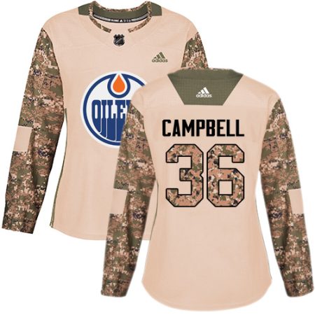 adidas oilers #36 jack campbell camo authentic 2024 veterans day women's stitched nhl elite jersey