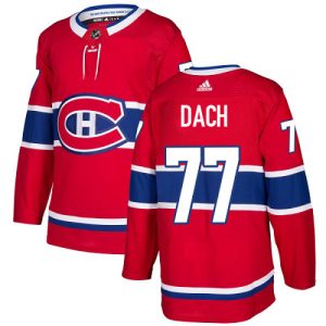 elite Adidas Canadiens #77 Kirby Dach Black Authentic Team Logo Fashion Stitched Youth NHL Jersey