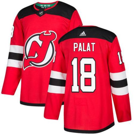 Adidas Devils #18 Ondrej Palat Red Home Authentic Stitched Youth NHL Jersey