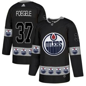 adidas oilers #37 warren foegele black authentic team logo fashion stitched youth nhl cheap jersey