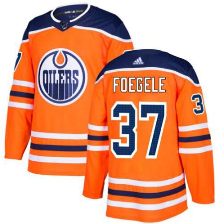 adidas oilers #37 warren foegele orange home authentic stitched youth nhl elite jersey