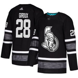 Adidas Senators #28 Claude Giroux Black Authentic 2024 All-Star Stitched Youth NHL Jersey