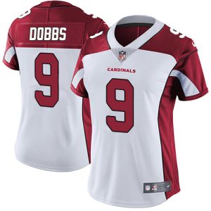 Cardinals #9 Joshua Dobbs White Women's Stitched NFL Vapor Untouchable Limited Jersey