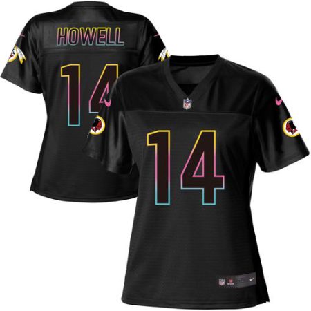 wholesale Commanders #14 Sam Howell Black Women's NFL Fashion Game Jersey