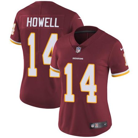 cheap Commanders #14 Sam Howell Burgundy Red Team Color Women's Stitched NFL Vapor Untouchable Limited Jersey