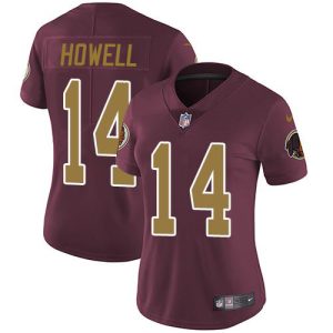 cheap Commanders #14 Sam Howell Burgundy Red Alternate Women's Stitched NFL Vapor Untouchable Limited Jersey