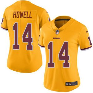 wholesale Commanders #14 Sam Howell Gold Women's Stitched NFL Limited Rush 100th Season Jersey