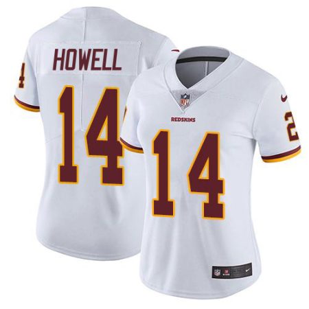 Commanders #14 Sam Howell White Women's Stitched NFL Vapor Untouchable Limited Jersey