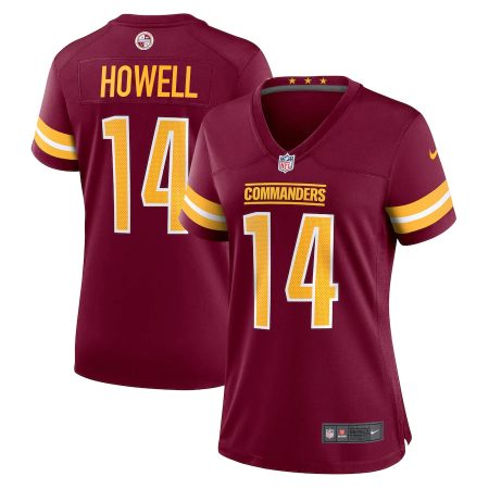 wholesale Commanders #14 Sam Howell Burgundy Women's Game Jersey