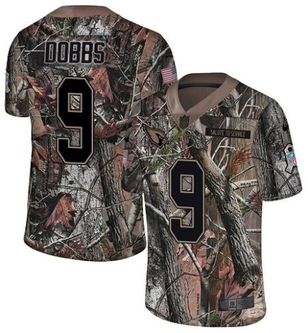 Cardinals #9 Joshua Dobbs Camo Youth Stitched NFL Limited Rush Realtree Jersey