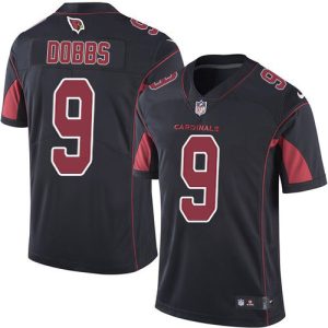 Cardinals #9 Joshua Dobbs Black Youth Stitched NFL Limited Rush Jersey