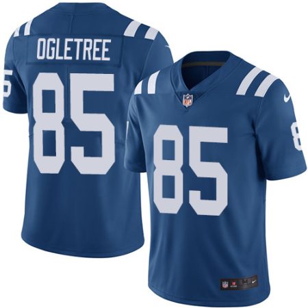 colts #85 andrew ogletree youth royal retired player limited cheap jersey