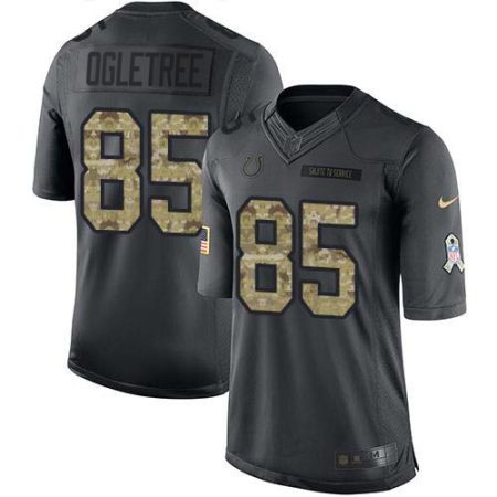 colts #85 andrew ogletree black youth stitched nfl limited 2024 salute to service cheap jersey