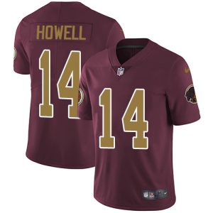 commanders #14 sam howell burgundy red alternate youth stitched nfl vapor untouchable limited wholesale jersey