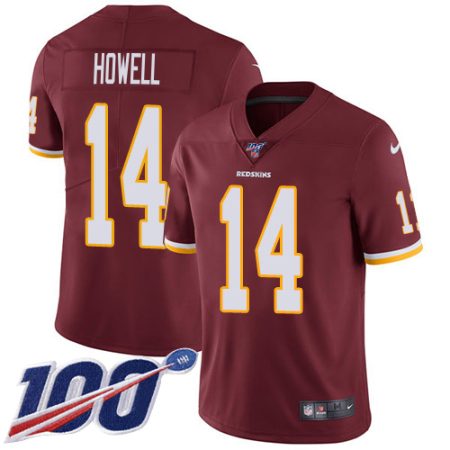 cheap Commanders #14 Sam Howell Burgundy Red Team Color Youth Stitched NFL 100th Season Vapor Untouchable Limited Jersey