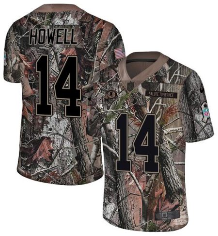 commanders #14 sam howell camo youth stitched nfl limited rush realtree wholesale jersey