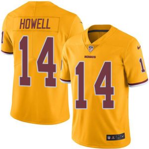 Commanders #14 Sam Howell Gold Youth Stitched NFL Limited Rush Jersey