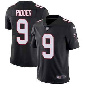 Falcons #9 Desmond Ridder Black Alternate Stitched Youth NFL Vapor Untouchable Limited Jersey