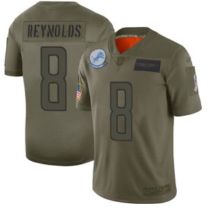 lions #8 josh reynolds camo youth stitched nfl limited 2024 salute to service cheap jersey