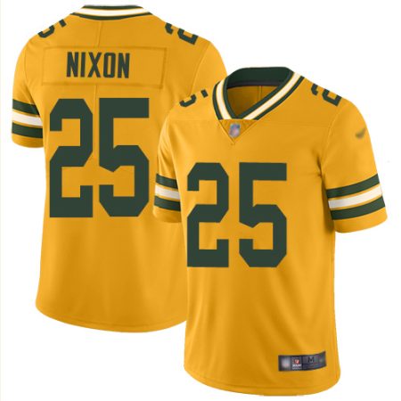 packers #25 keisean nixon gold youth stitched nfl limited inverted legend cheap jersey