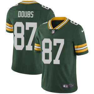 elite Packers #87 Romeo Doubs Green Team Color Youth Stitched NFL Vapor Untouchable Limited Jersey