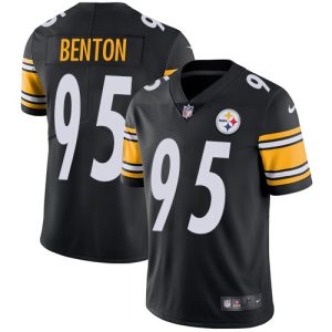 wholesale Steelers #95 Keeanu Benton Black Team Color Youth Stitched NFL Vapor Untouchable Limited Jersey