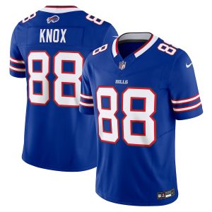 Buffalo Bills #88 Dawson Knox Men's Royal Vapor F.U.S.E. Limited Jersey