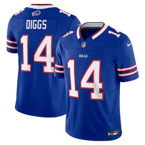 buffalo bills #14 stefon diggs men's royal vapor f.u.s.e. limited elite jersey