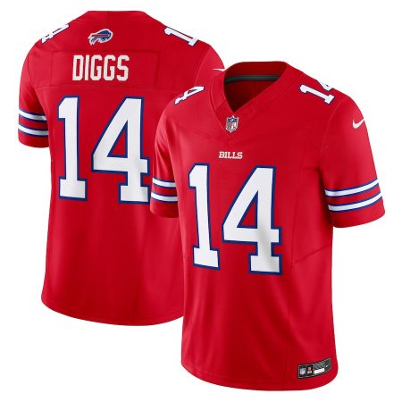 buffalo bills #14 stefon diggs men's red vapor f.u.s.e. limited cheap jersey