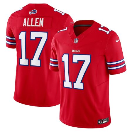 buffalo bills ##17 josh allen men's red vapor f.u.s.e. limited cheap jersey