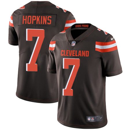 elite Cleveland Browns #95 Myles Garrett Men's White Vapor F.U.S.E. Limited Jersey