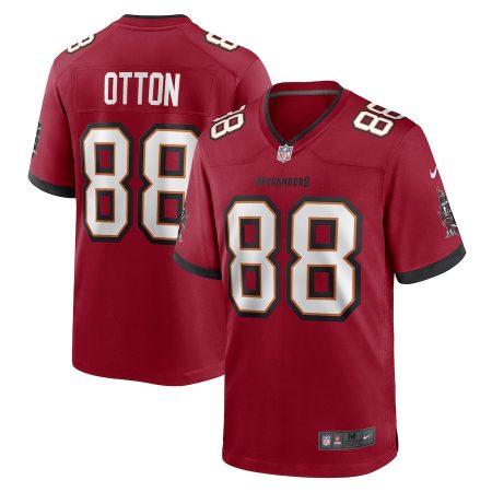 Tampa Bay Buccaneers #88 Cade Otton Men's NFL Game Jersey - Red