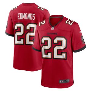 Tampa Bay Buccaneers #22 Chase Edmonds Men's NFL Game Jersey - Red