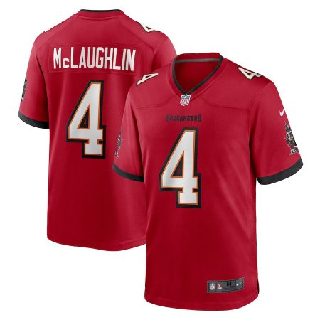 tampa bay buccaneers #4 chase mclaughlin men's nfl game cheap jersey - red