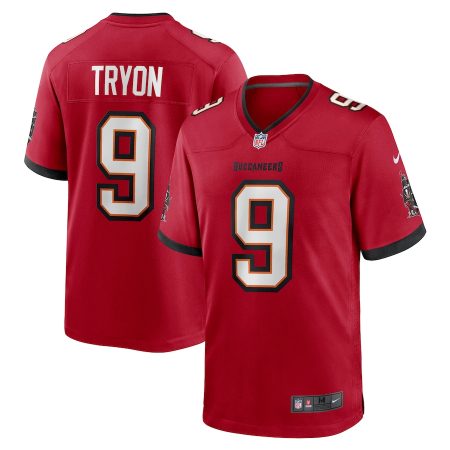 cheap Tampa Bay Buccaneers #9 Joe Tryon Men's NFL Game Jersey - Red