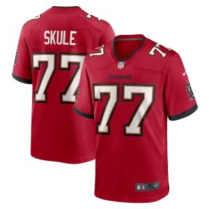 elite Tampa Bay Buccaneers #77 Justin Skule Men's NFL Game Jersey - Red