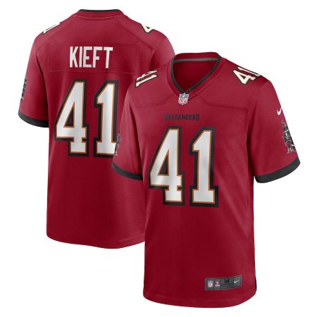 cheap Tampa Bay Buccaneers #41 KO Kieft Men's NFL Game Jersey - Red