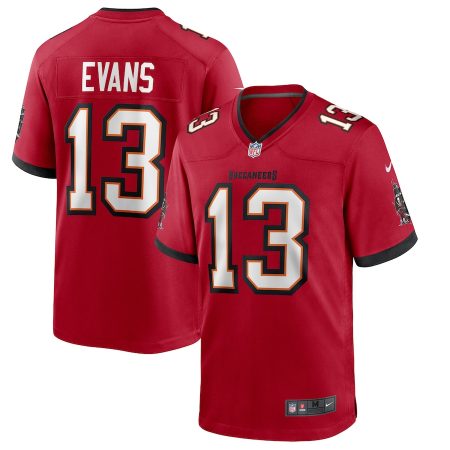 cheap Tampa Bay Buccaneers #13 Mike Evans Men's NFL Game Jersey - Red