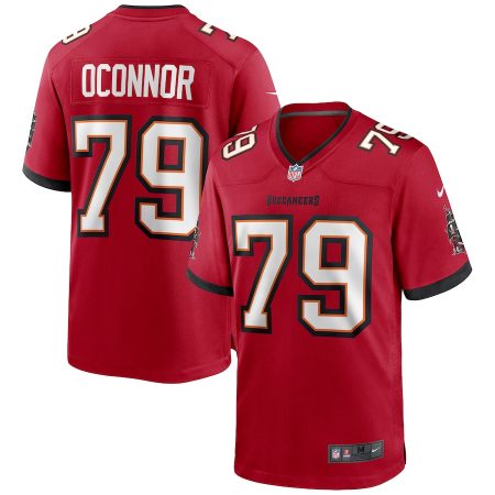 tampa bay buccaneers #79 patrick oconnor men's nfl game cheap jersey - red