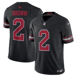 wholesale Arizona Cardinals #2 Marquise Brown Men's Black Vapor F.U.S.E. Limited Jersey